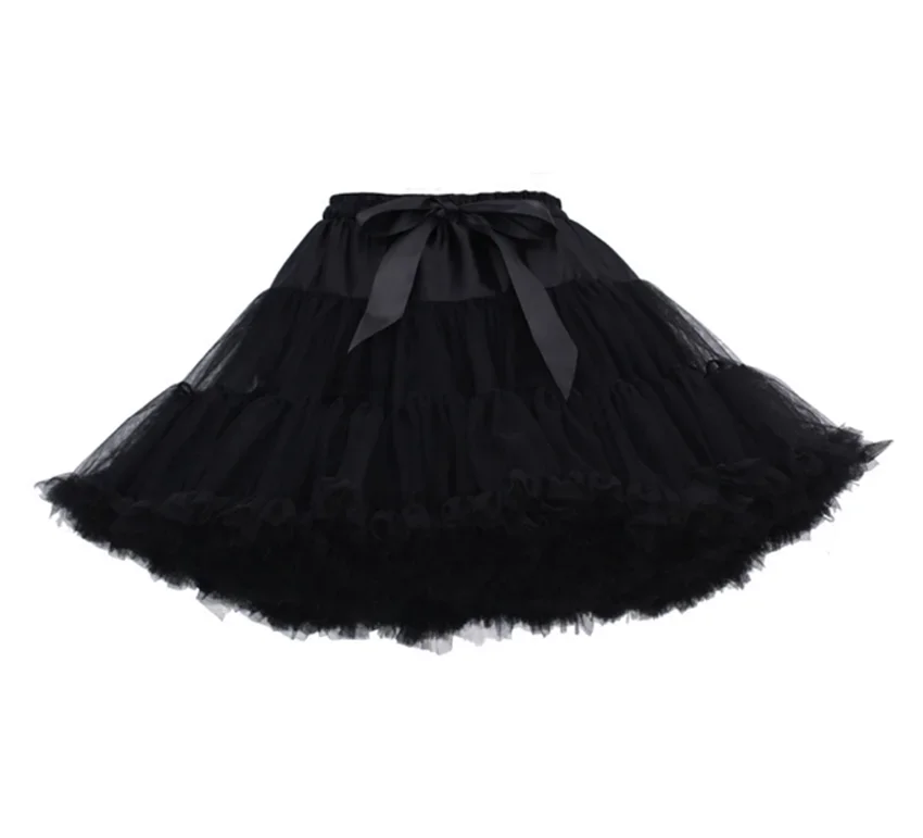 Lolita Petticoat Crinoline Underskirt Cosplay New Women Tutu Skirts Fluffy Dance