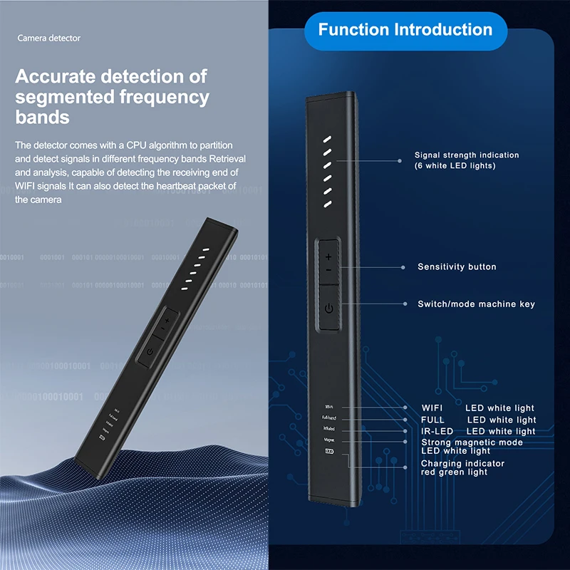 Mini versteckte Kamera Detektor Stift Anti-Spion-Cam RF Infrarot-Signal finder für GSM Bug GPS Tracker drahtlose Kamera Abhören