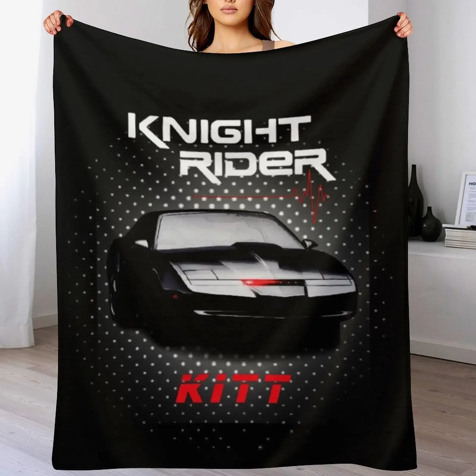 

K2000, knightrider Throw Blanket Cozy Napping Blanket Gift for Mom Dad