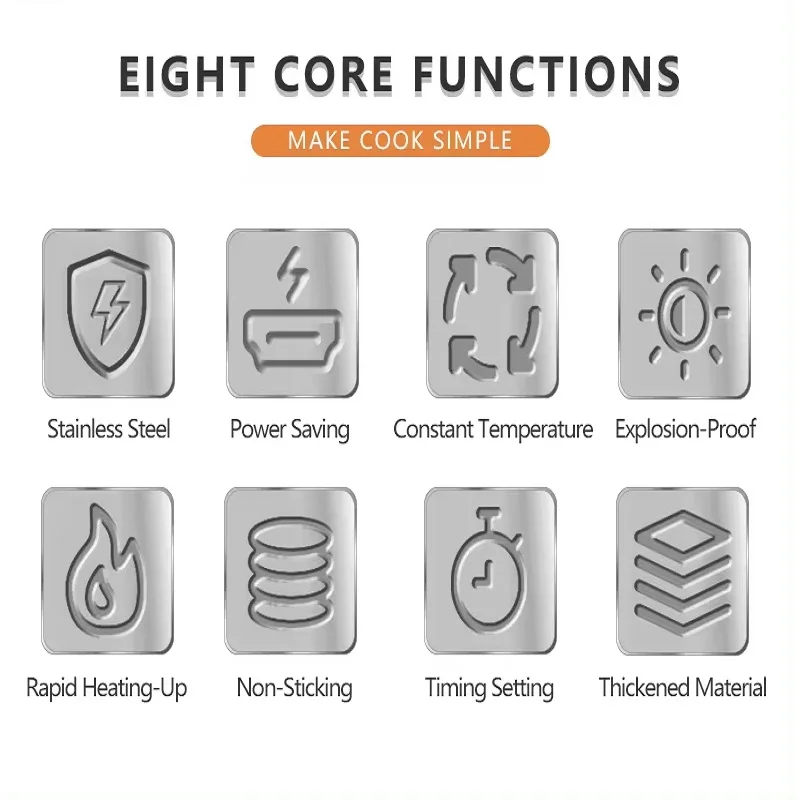 Factory 25 Holes Min Pancake Machine Automatic Commercial Non-Sticking Muffin Poffertjes Maker