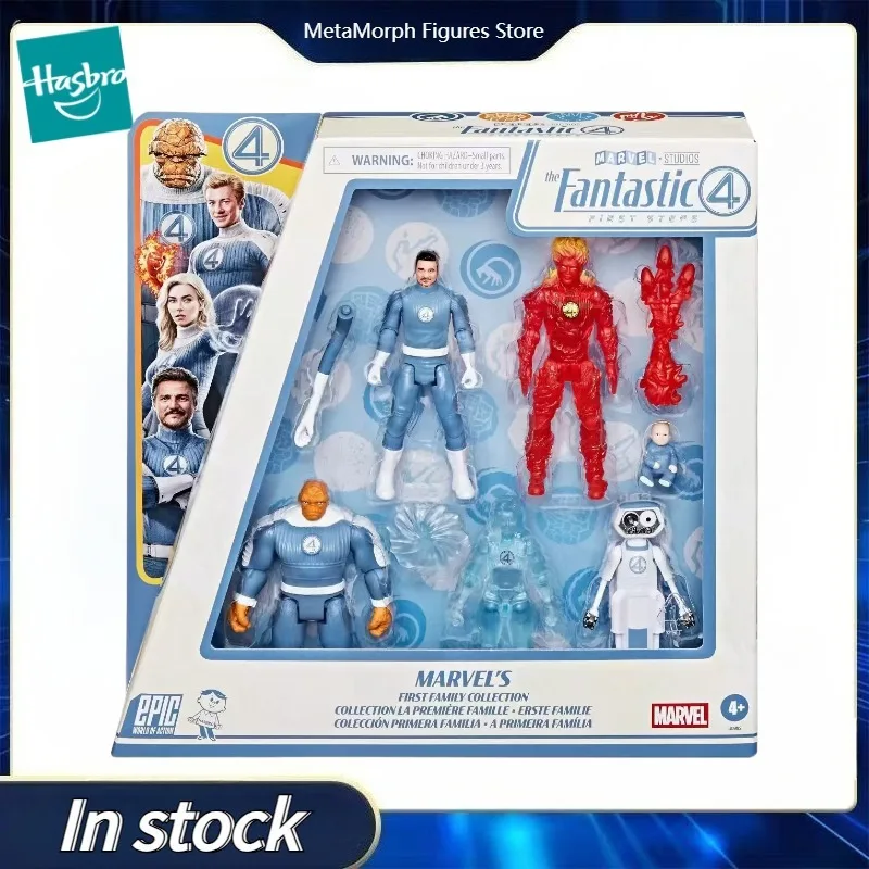 

Original Hasbro MARVEL The Fantastic Four First Steps Epic World of Action Anime Figure Toy Collection Model