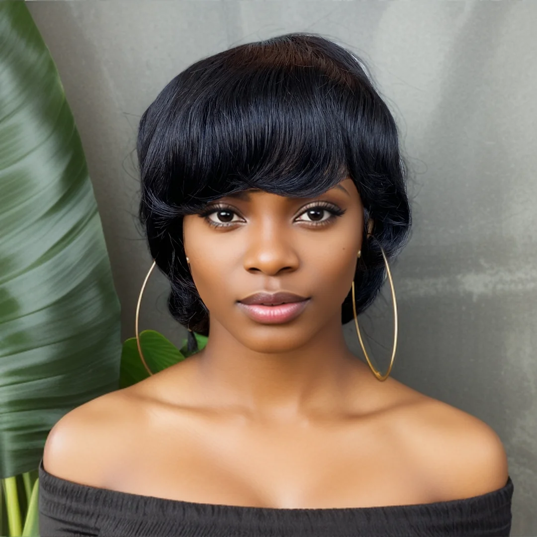 straight-new-fashion-style-remy-human-hair-machine-made-short-pixie-cut-wig