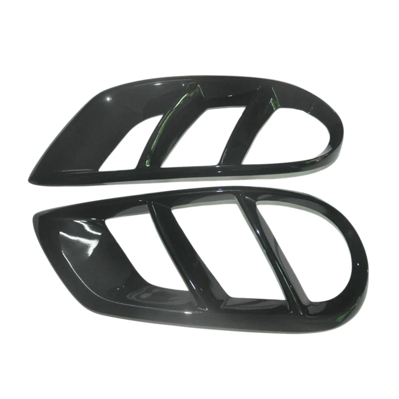 Black Front Bumper Air Vent Cover Trim For Mercedes Benz W205 C Class C200 Sport C43 AMG 2015-2019