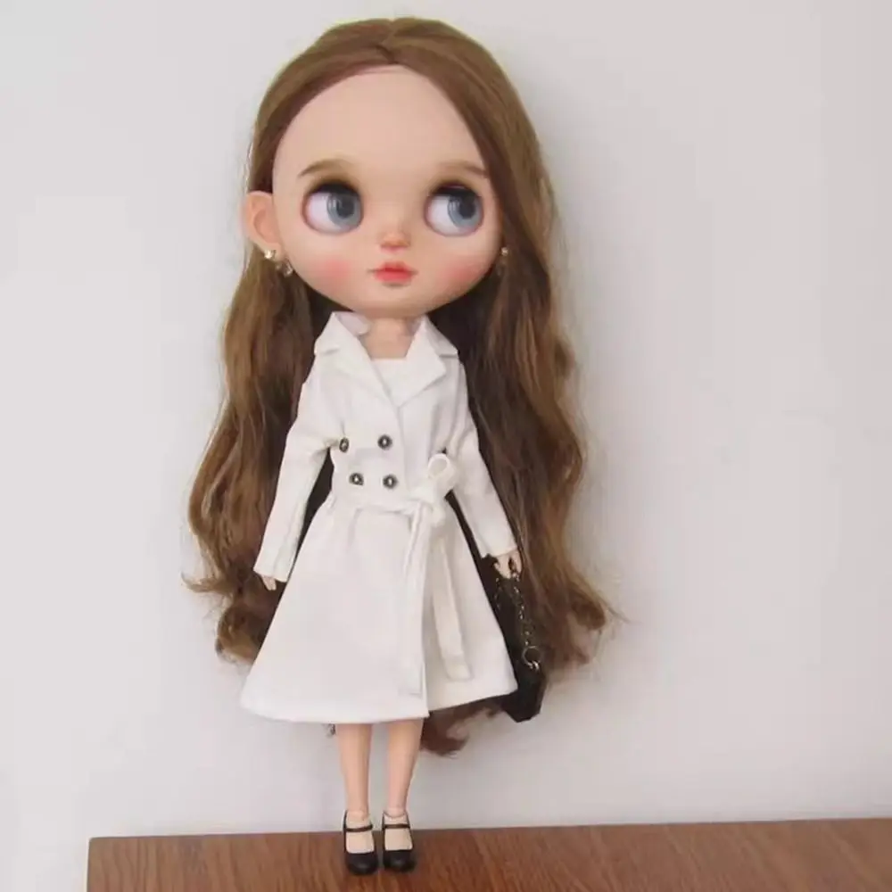 Veste coupe-vent décontractée pour poupée, accessoires de mode DIY, hauts à manches longues, vêtements pour poupées Azone19, corps articulé ob24/26/27, poupées fr pp