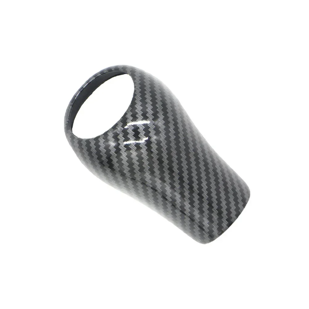 CarHome 1x والعتاد التحول المقبض غطاء الكسوة لمرسيدس بنز C E S CLK GLK GL G R فئة ألياف الكربون نمط مقبض ناقل الحركة غطاء الكسوة