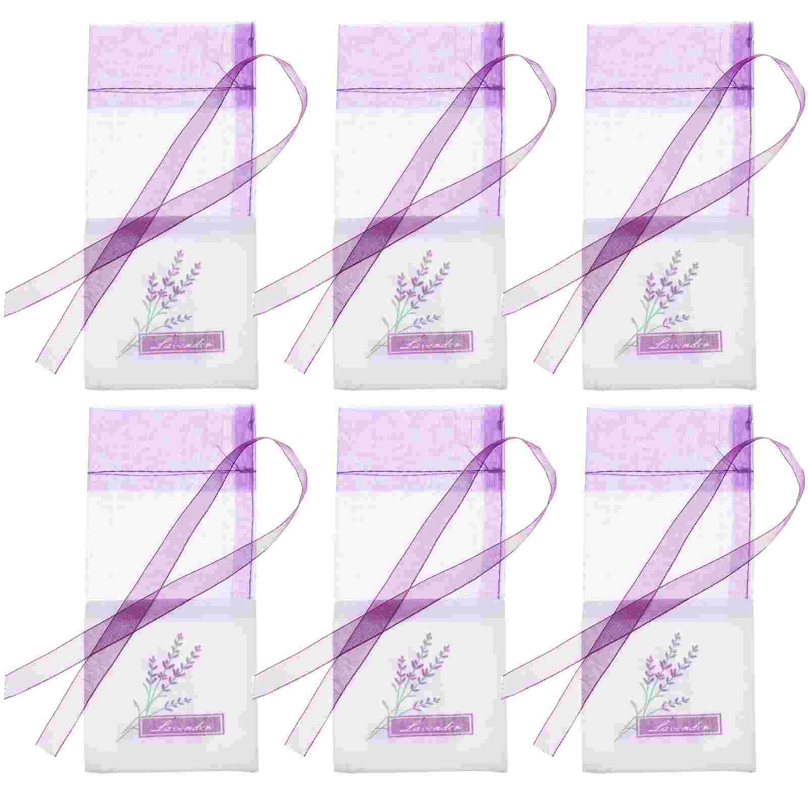 

25 Pcs Drawstring Bag Small Gift Bags Candy Wedding Favor Lavender Vanity Drawers