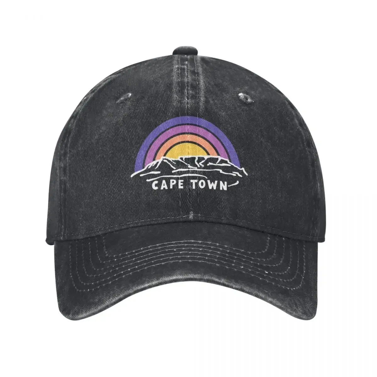 Cape Town Table Mountain South Africa Cape of Good Hope Cape Town Souvenirs Baseball Cap Sunhat Cosplay Woman Men's