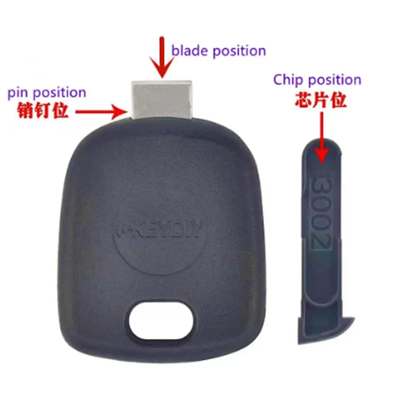 5/10/20/30/50 stücke KD Universal Transponder Schlüssel Fall Ersatz Chip Schlüssel Kopf KEYDIY Xhorse Schlüssel Klinge Shell – Detail 4