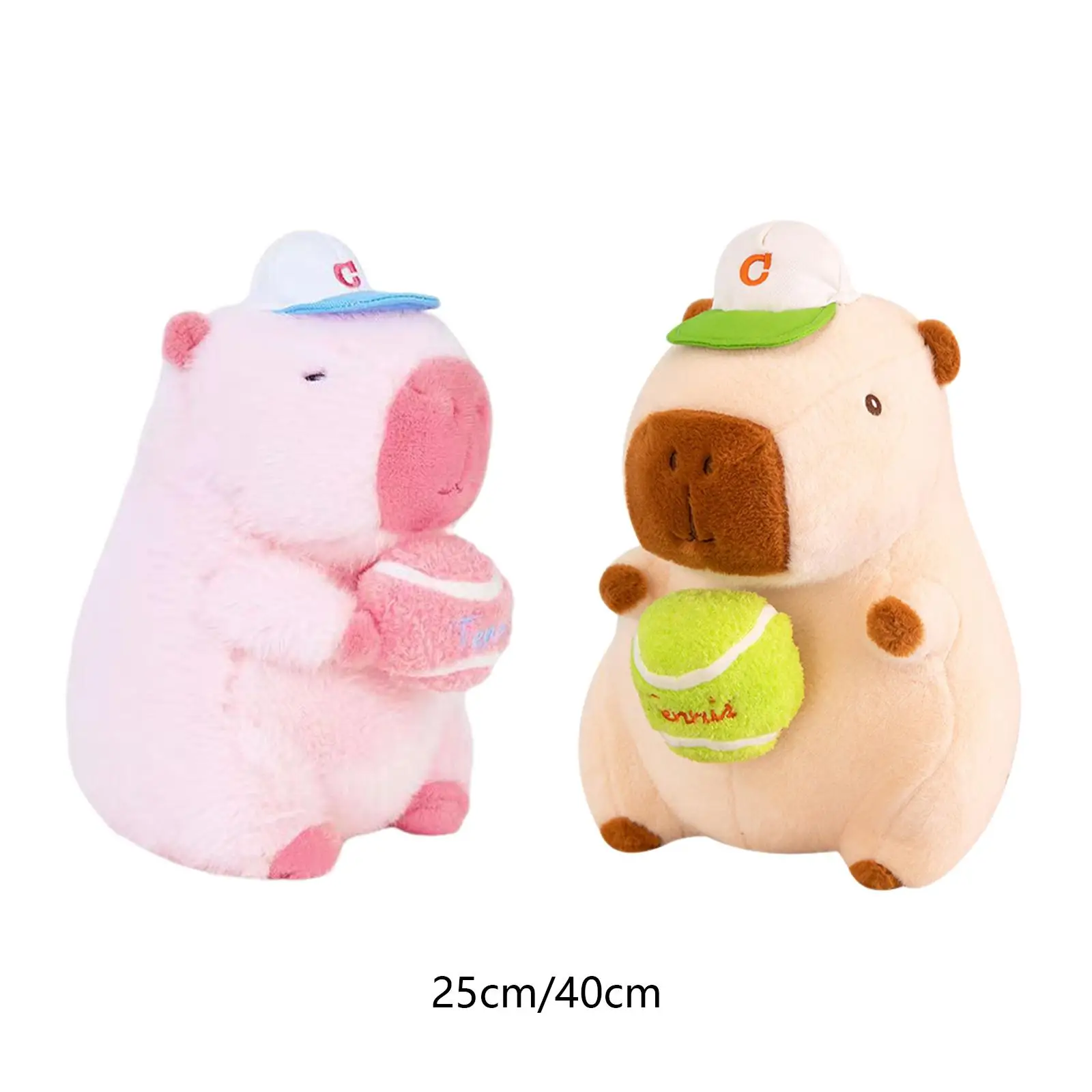 Capybara Stuffed Doll Capybara Plush Toy Snuggling Rodent Plush Toy Decor Plush Doll Capybara Plushie for Birthday Gift Kids