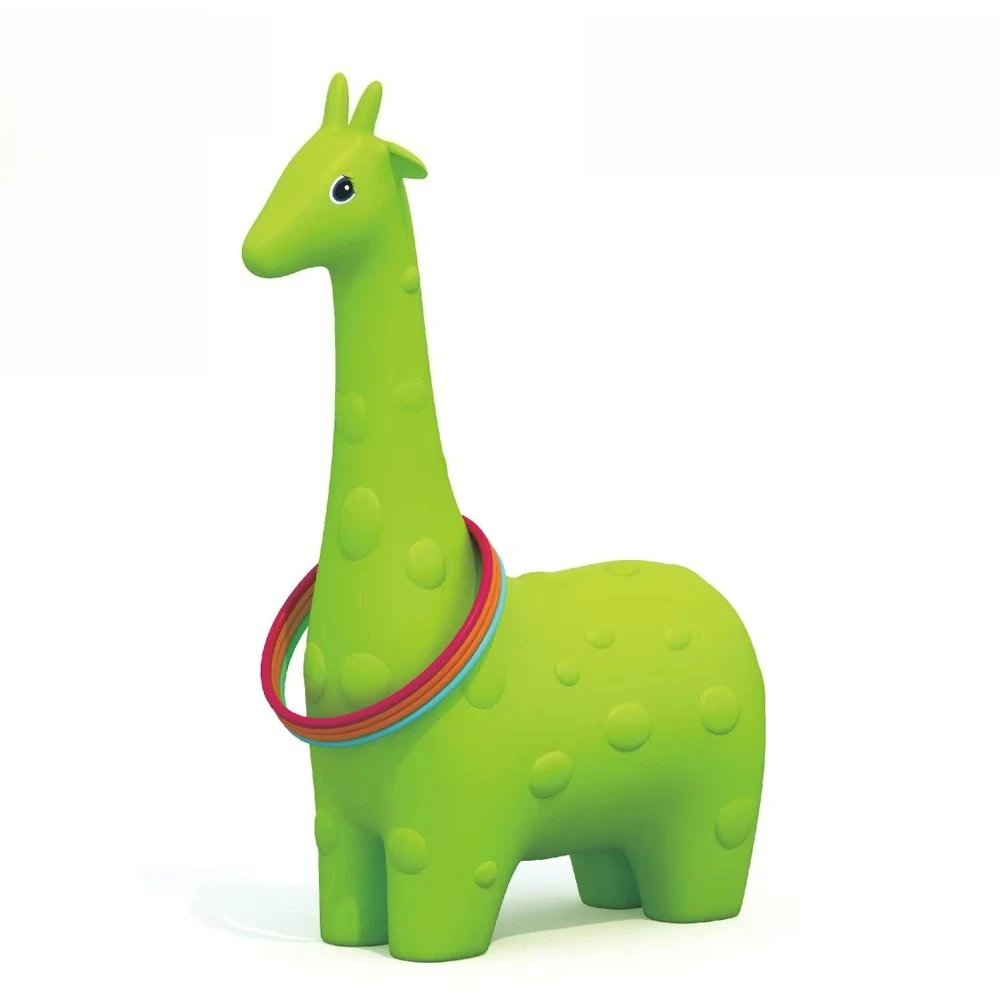 Children's play facilities, cartoon ring throwing games, safe and durable design, easy to install
