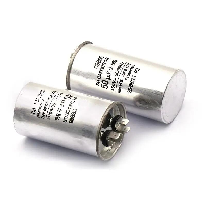 CBB65 air conditioning compressor starting capacitor 20/25/30/35/40/45/50/60/70uf 450V