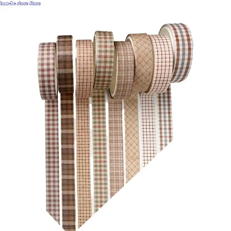 D0UA 8pieces scrapbooking الشريط الزخرفي الشريط التجمي