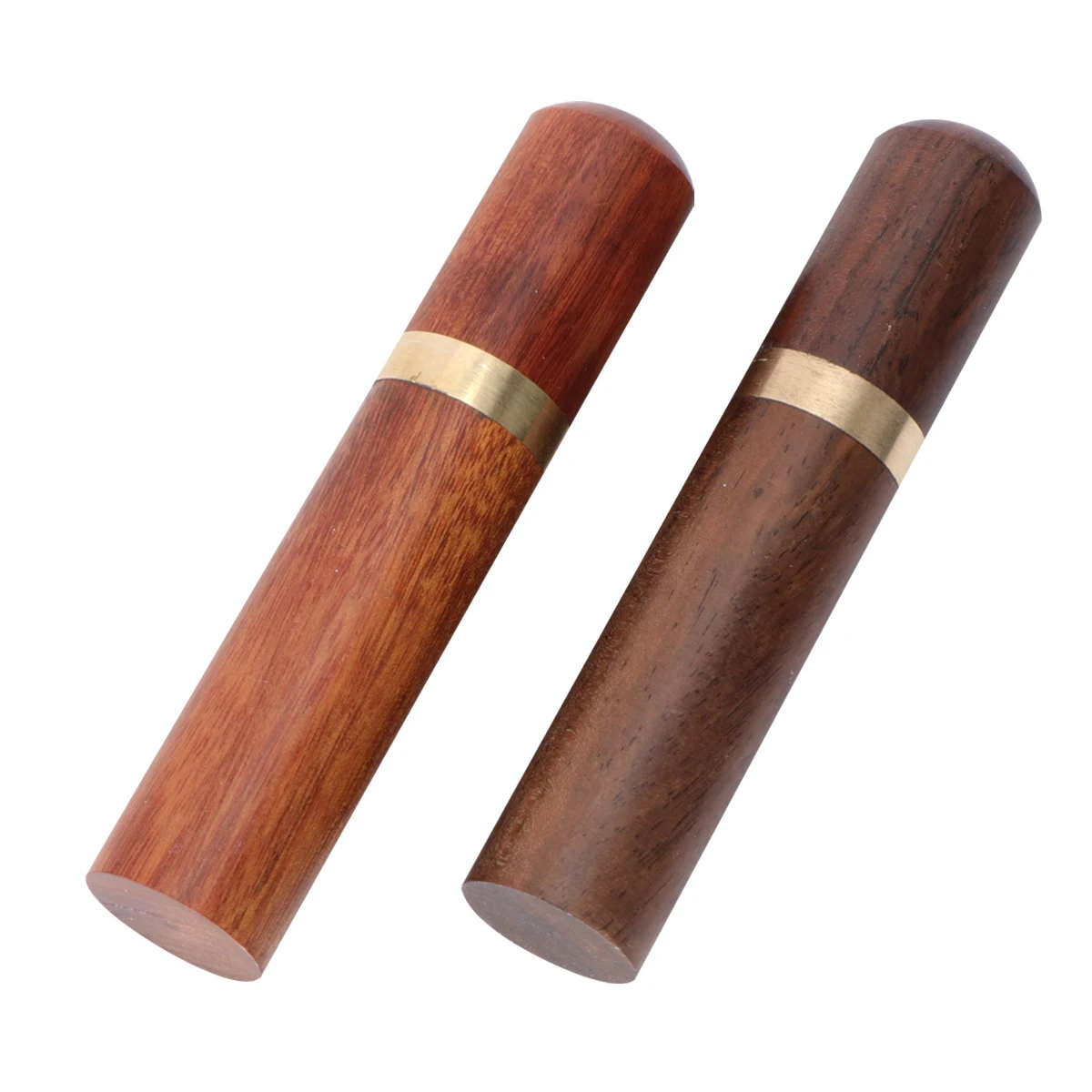 

2 pcs Wooden Syringe Tube Needle Container Embroidery Needles Knitting Small Storage Box Sewing Needle Box Storage Tube