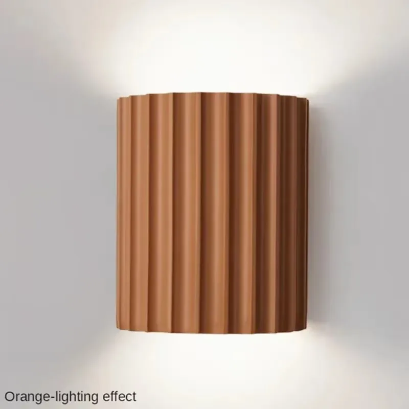 

Modern Creative Resin Wall Lamp Nordic Indoor Bedroom Lighting for Bedside Living Room Hallway Decor Artistic Home Sconce