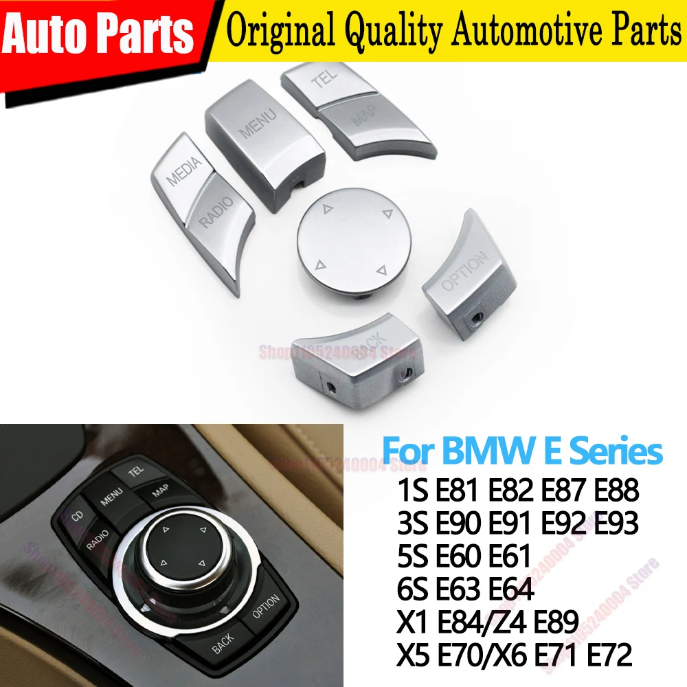 for-bmw-1-3-5-x1-x5-x6-series-e87-e90-e91-e92-e60-e84-e70-e71-e72-silvery-car-cic-idrive-multi-media-knob-menu-button-cover