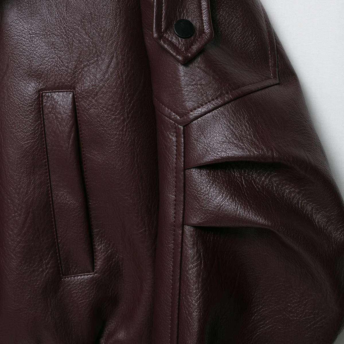 Kurze Damenjacke, Vintage-Revers, Reißverschluss, Knopf, lange Ärmel, Tasche, einfarbig, Jacke, Mantel, High Street, Herbst, schickes Oberteil