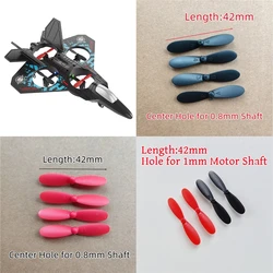 42MM Props Propellers Rotors Fans AB For L0712 RC Plane Aircraft Gravity Sensing Helicopter Glider EPP Foam Fighters Spare Parts