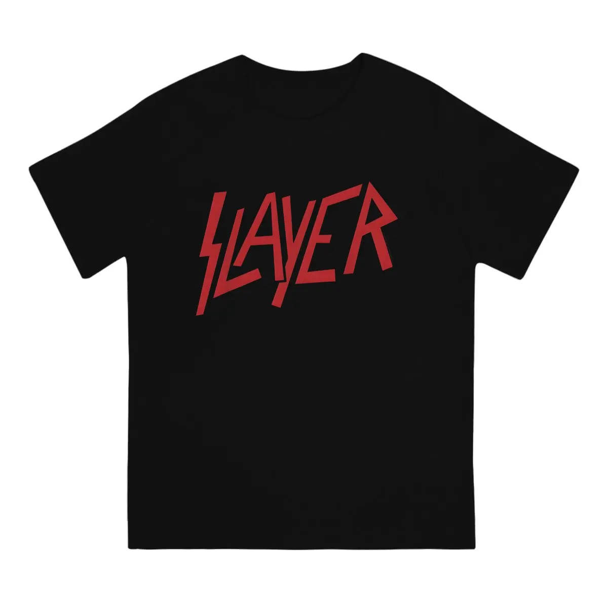 Slayer Newest TShirt for Men Logo Round Neck Pure Cotton T Shirt Distinctive Birthday Gifts Tops