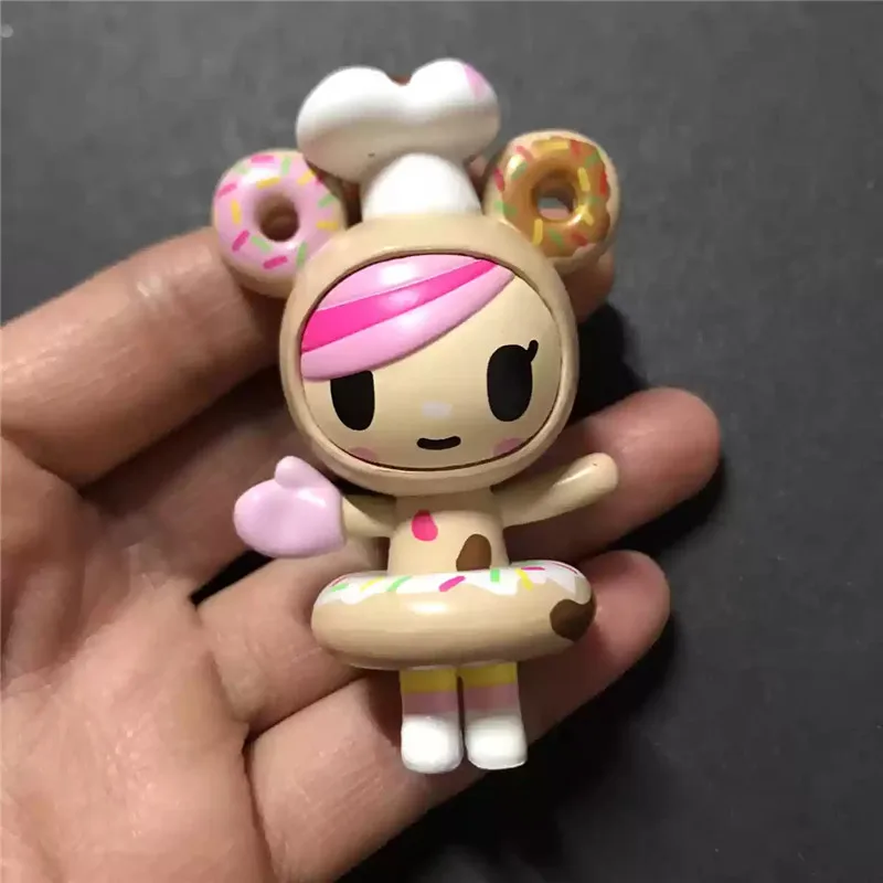 4-7cm rainbow Tokidoki unicorn mermaid action figure doll