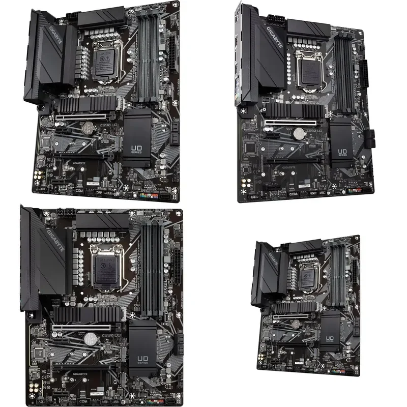 for Gigabyte Z590 UD Deluxe Motherboard Micro-ATX LGA1200 Support 10th 11th Gen Intel Core i9 i7 i5 CPU 4 DDR4 Slots Desktop