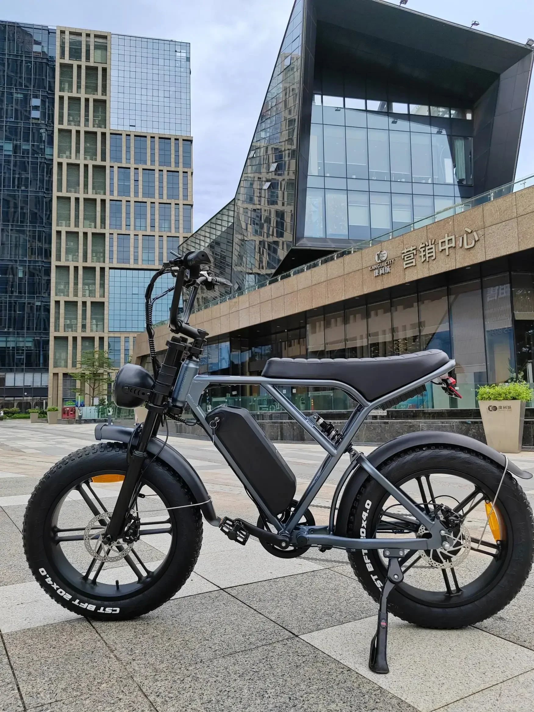 Ebike H9 electric bicycle 500W/1000W 48V 18AH ebike , 20 inch electric fat tire Electric city mountain bike