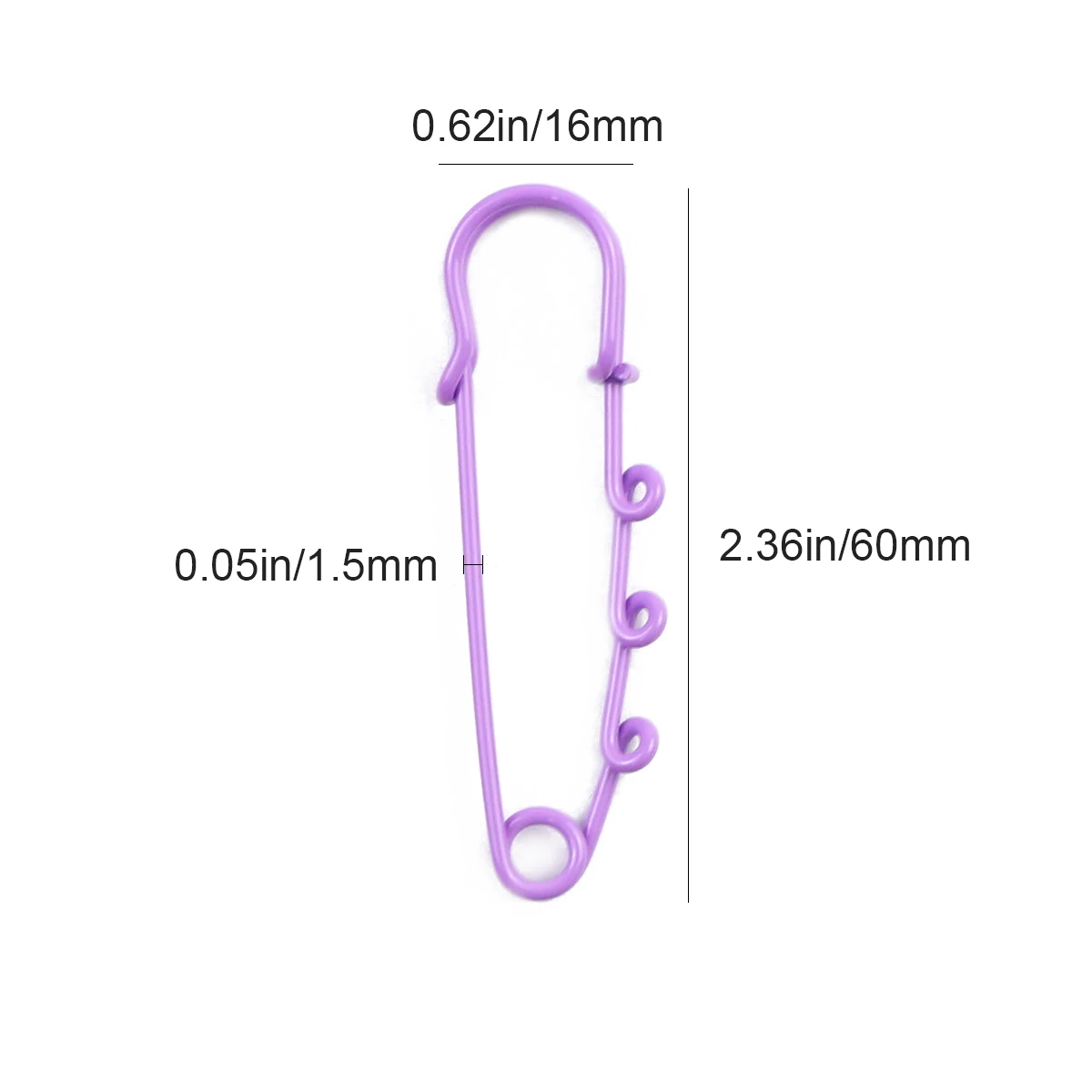 2~20pcs Zinc Alloy Metal Large Safety Pins Brooch Base Hook for For DIY Lock Jewelry Blankets Clothes Craft Making Accessory