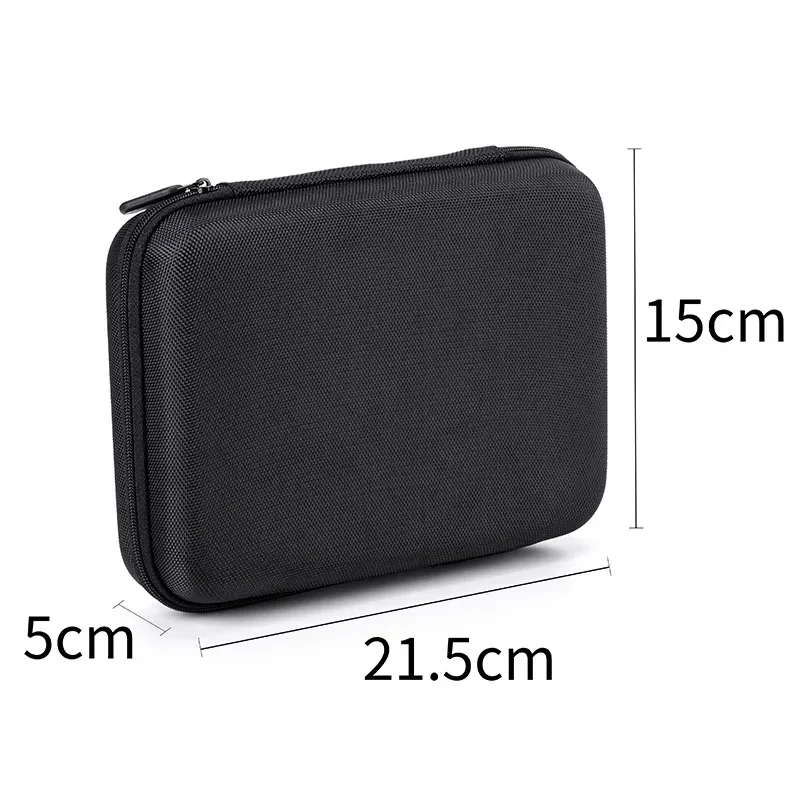 EVA Hard Shell Storage Bag Multifunctional Zipper Case for Mobile Hard Disk Toolkit Product Packaging Box Durable Protective