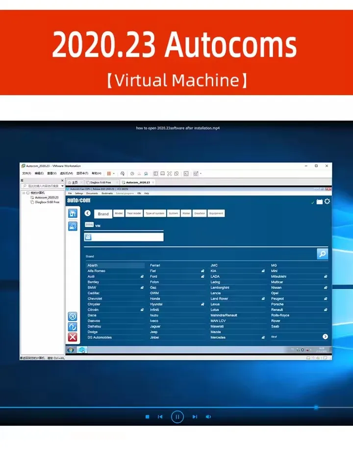 2020.23 ds 150e delphis tcs cd p VCI Vd pro يدعم المزيد من نماذج السيارات والشاحنات لأداة تشخيص شاحنة السيارة Delphis Obd2 #4