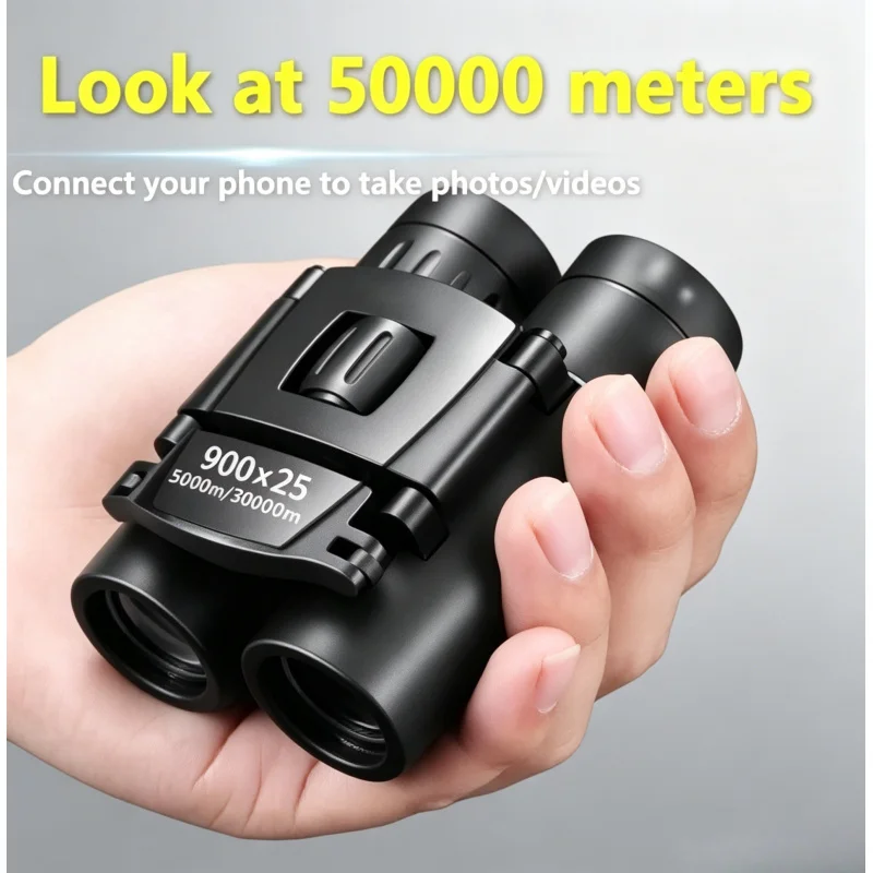 

HD Night Vision Binoculars High Magnification Outdoor Travel Concert Mobile Phone Compatible