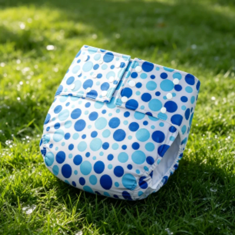 Printed Waterproof Eco Friendly Reusable Adult Cloth Nappy Bedridden Elderly Patient Incontinence Care Pant
