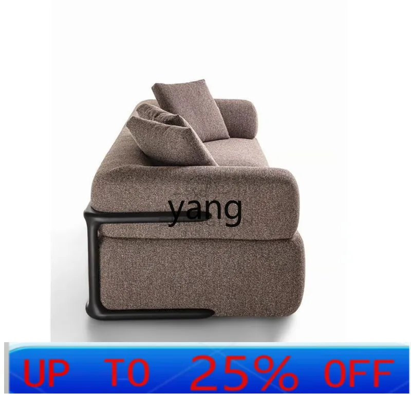 

yjq Nordic simple new living room module combination fabric sofa Italian minimalist solid wood
