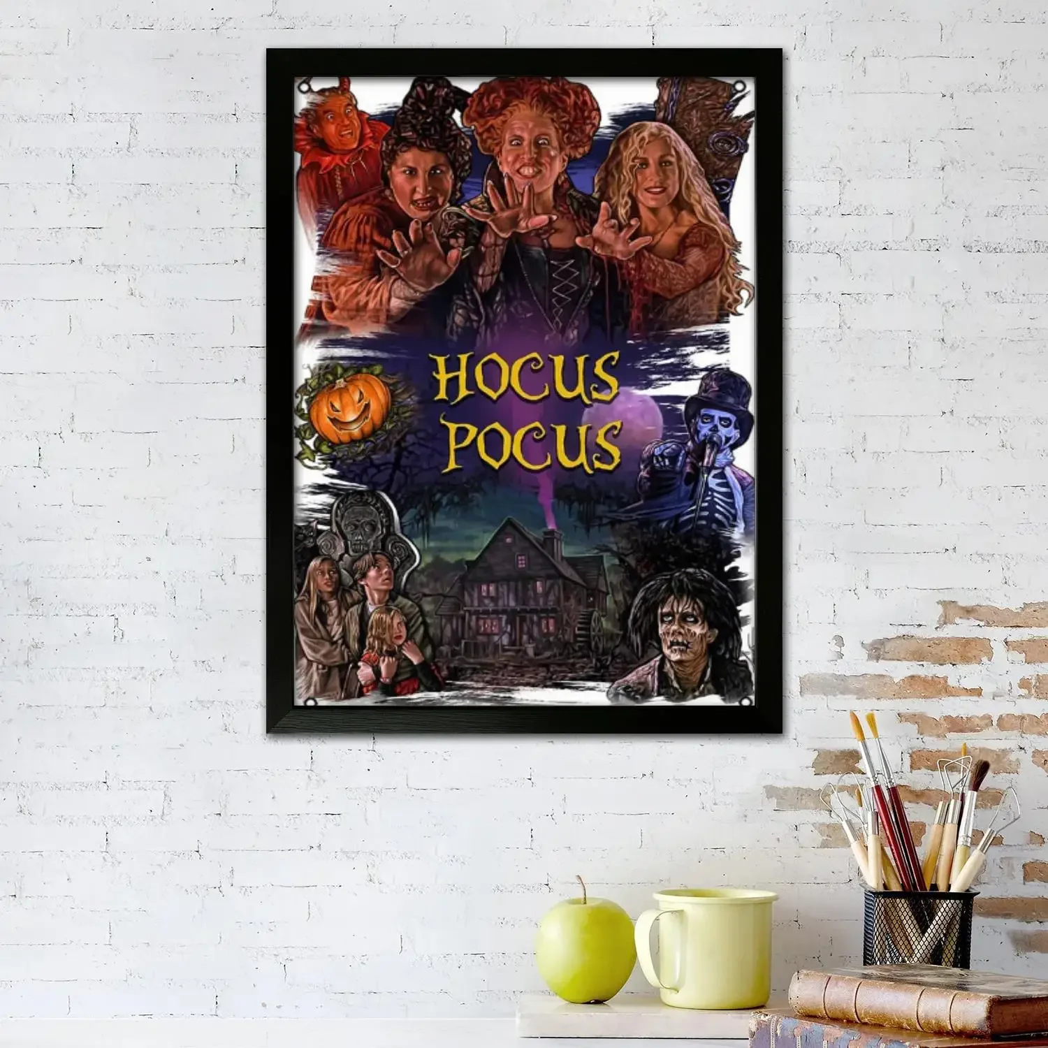 hocus pocus movie Canvas Art Poster and Wall Art Picture Print, Modern Family Bedroom Decor Posters,Decorative painting