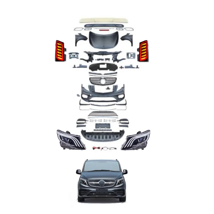 

Hot-selling Body Kit on The Whole Network Is Suitable for V-class W639 2012-2014 Style Facelift