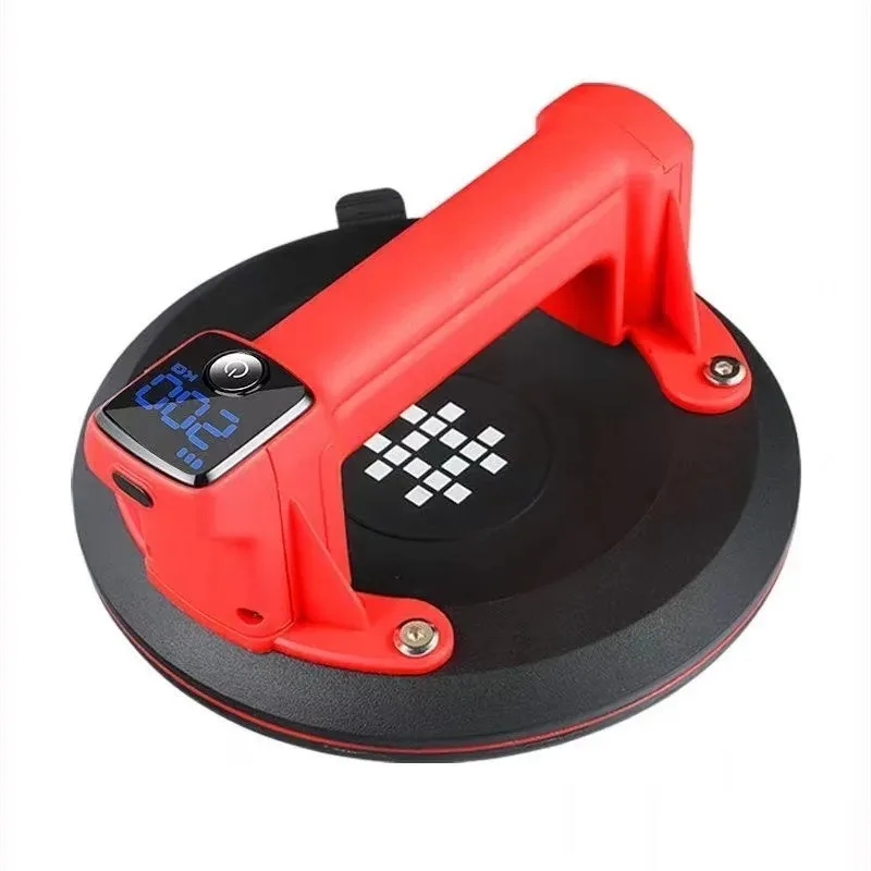 P618A Suction Hoist Paving Brick Tool Strong Handling Large Tile Glass Air Pump Electric Granite Vacuum Suction Cup