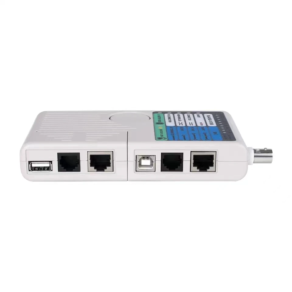 Professional Multi Function 4 In 1 Network Cable Tester RJ45/RJ11/USB/BNC LAN Cable Cat5 Cat6 Wire Tester