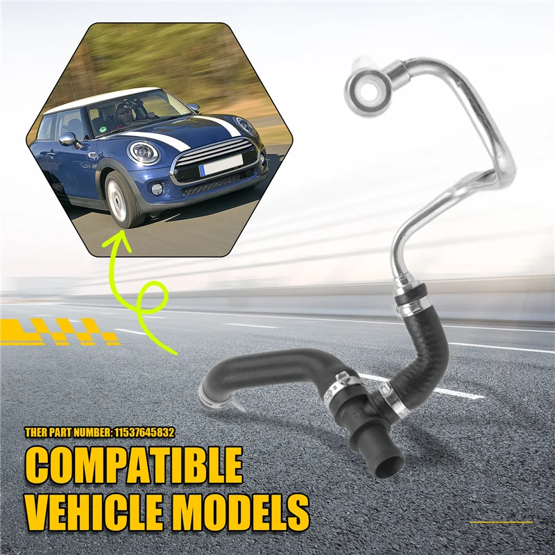 ABIB -11539845352 11537645832 Manguera de refrigerante del turbocompresor para BMW Mini Cooper R56 R57 R58 R60 R61