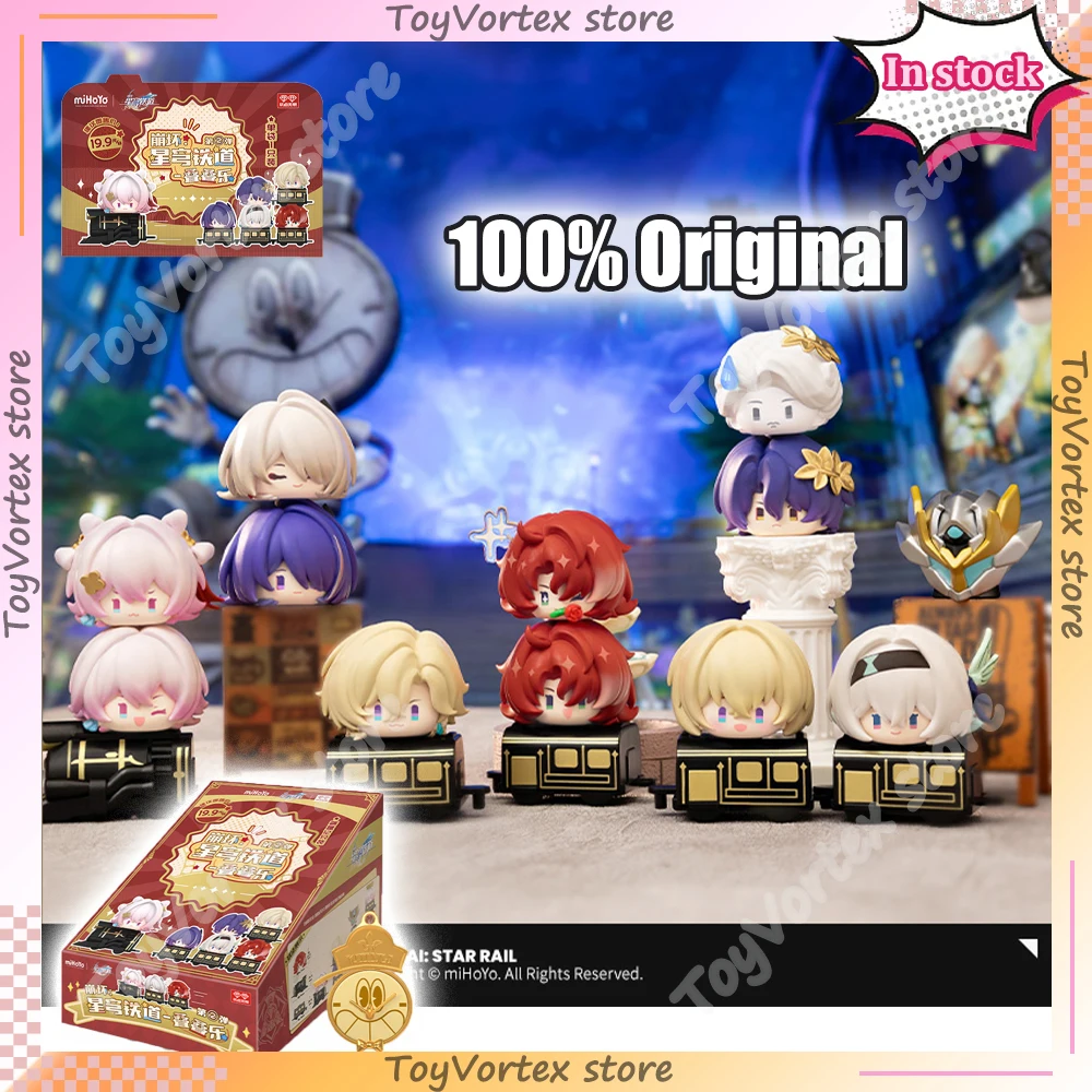 Disponibile Honkai Star Rail Gioco impilabile Lov.2 Blind Box Toys 7 marzo Avventurina Firefly Dr. Rapporto delle figure di versione Q di Argenti