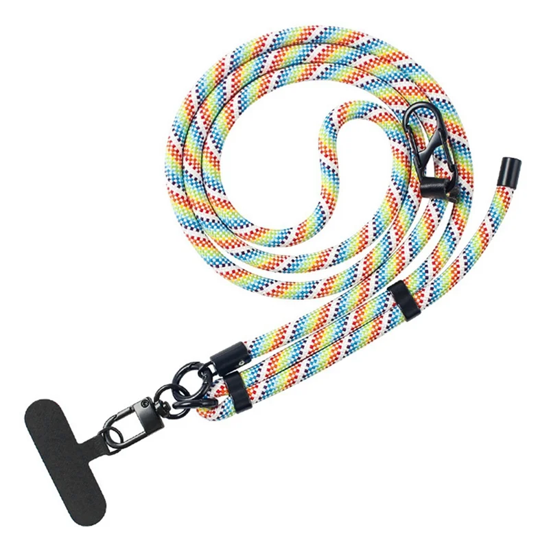 Soporte para teléfono cruzado Correa halter Cuello Anti-Pérdida Anti-Gocha Funda para teléfono Correa Pad Strapa83x