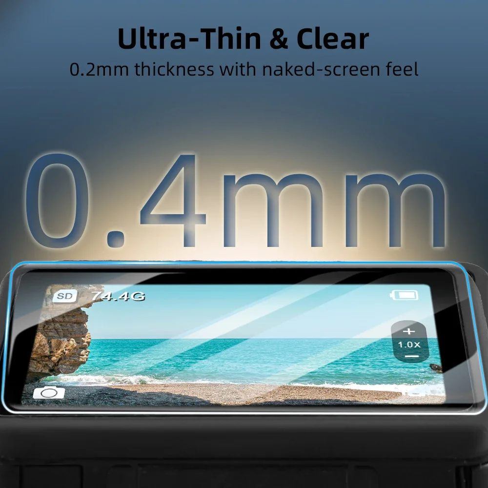 Защитная пленка для объектива камеры Flymile для DJI Osmo Action 5 Pro, сверхпрозрачная пленка из закаленного стекла AR для аксессуаров DJI Action 5 Pro