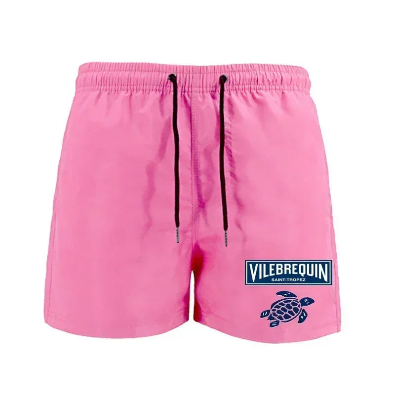 Summer Outdoor Beach Sports Shorts, Men\'s Fashionable Loose Fitting Swimwear Shorts, Breathable and Quick Drying Men\'s Shorts