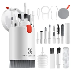K&F Concept 20in1 아이폰 에어팟 다기능 청소 키트 브러시 노트북 모바일 화면 키보드 카메라 렌즈 청소용