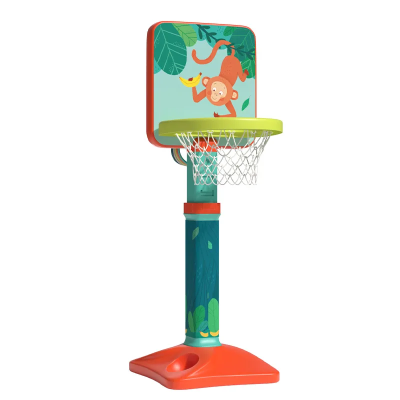 

Mideer Kids Basketball Hoop Stand for Children 1-2-3 Year Old Indoor Kindergarten Toy Boy Adjustable Height Play Both Sides