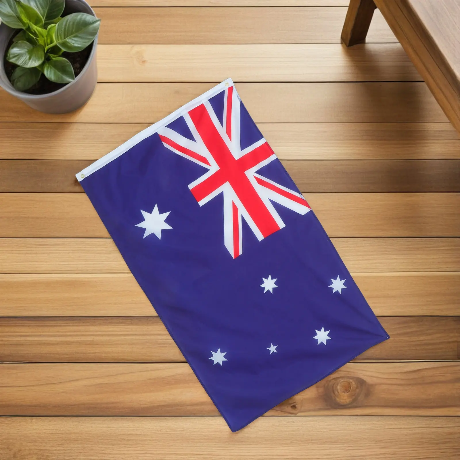 Australia Flag 3x5ft Heavy Duty Outdoor Waterproof Fade Resistant Double Stitched National Flag for Patio Vivid Color Australian