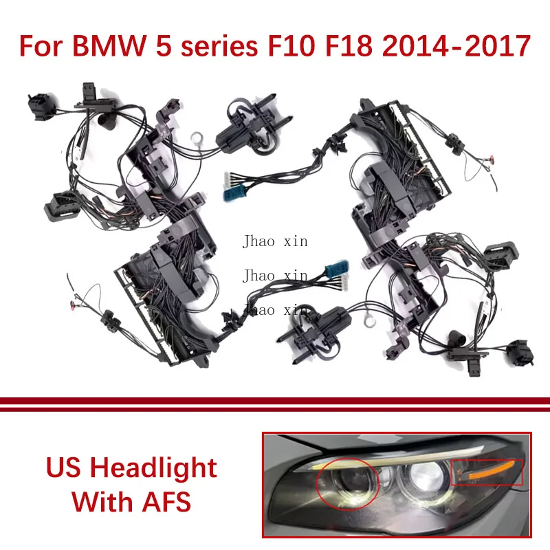 

Car Headlight Internal Wiring Harness for BMW 5 Series F10 F18 US Version 14-2017 with AFS Complete Wiring Harness Plug Assembly