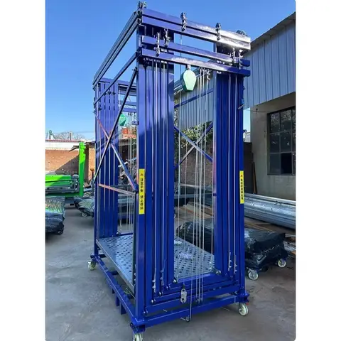 Electric Lifting Scaffolding Foldable Indoor and Outdoor Automatic Hoist Lifting Freight Elevator Mobile Lifting Platform
