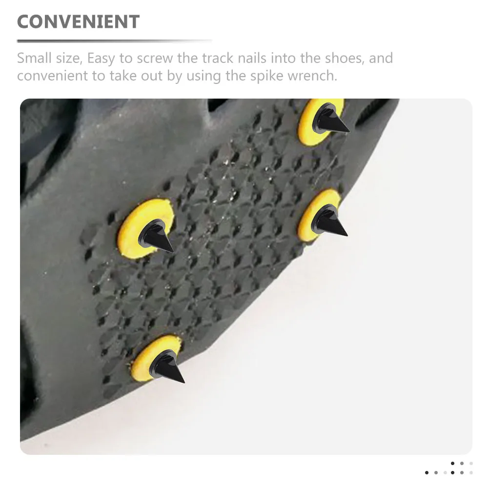 

50 Pcs Running Stud Shoes Spikes for Outdoor Sprinting Replacement Pyramid Mens Accessories