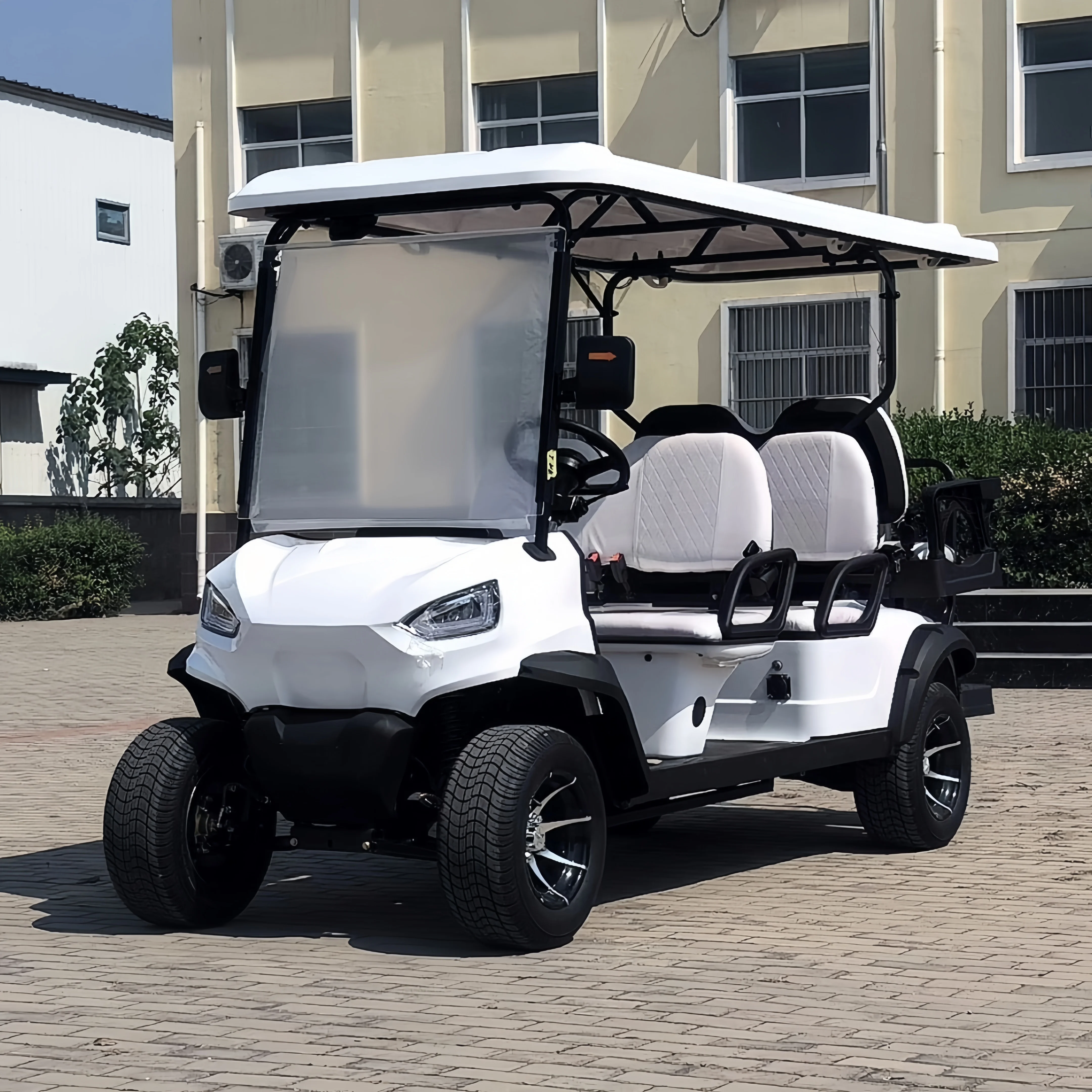 Customized off-Road 72V Lithium Battery Hunting Buggy Electrical Power Steering Golf Cart