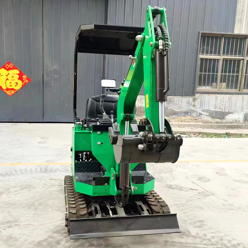 Crawler Mini Excavator 0.9Ton High Quality China Wholesale Good Price with Attachment