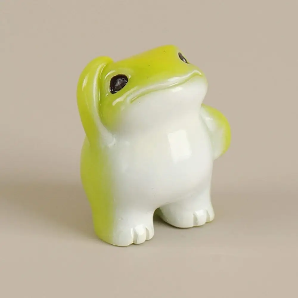 6pcs Cute Small Charms Resin Charms DIY Funny Frog Resin Handmade Animal Pendant Jewelry Making