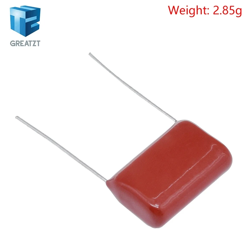 GREATZT 10/30PCS 630V105J 630V 1UF Pitch 20mm 105 1000NF CBB Polypropylene film capacitor